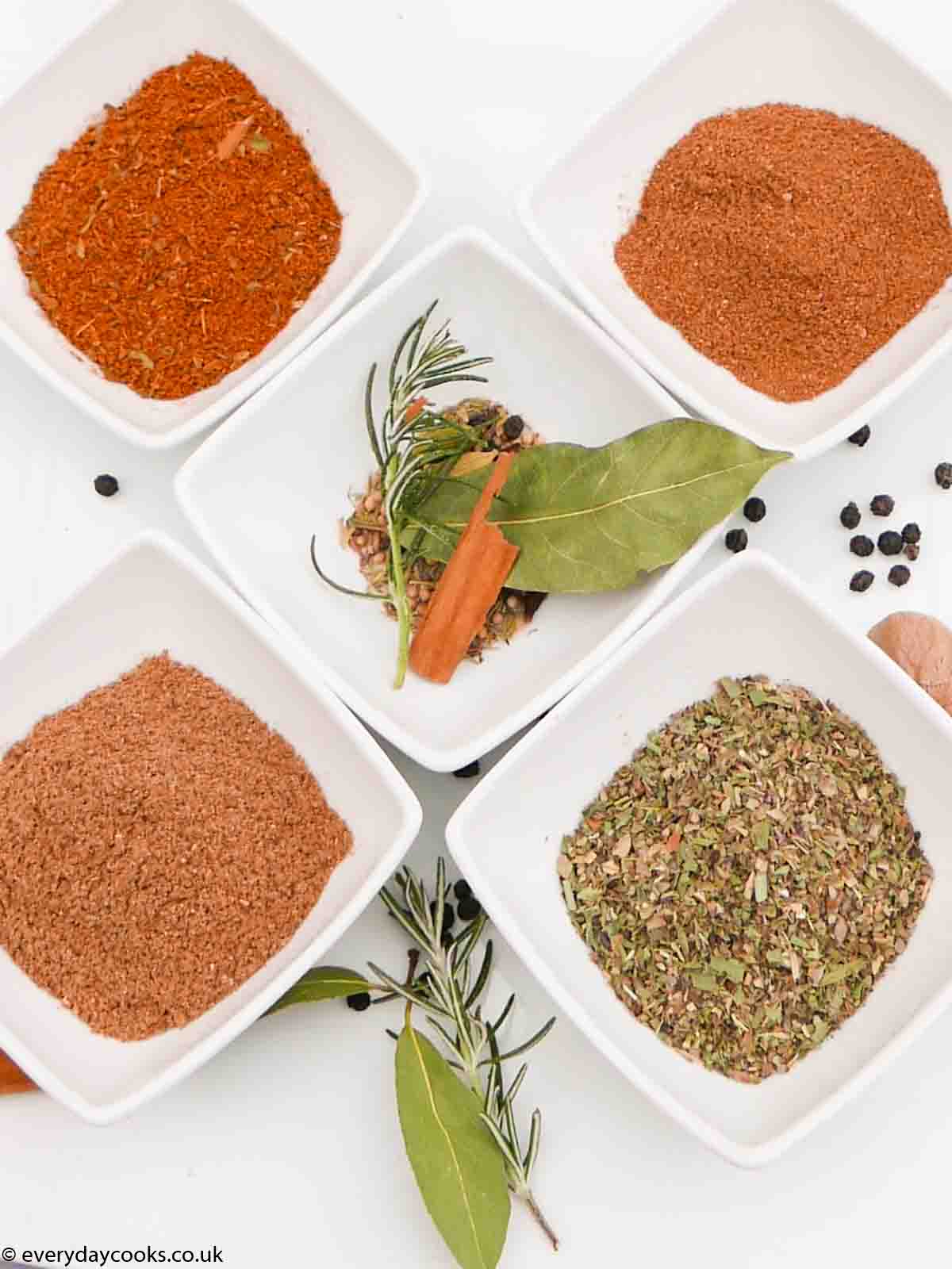 Top 5 Herb and Spice mixes Everyday Cooks