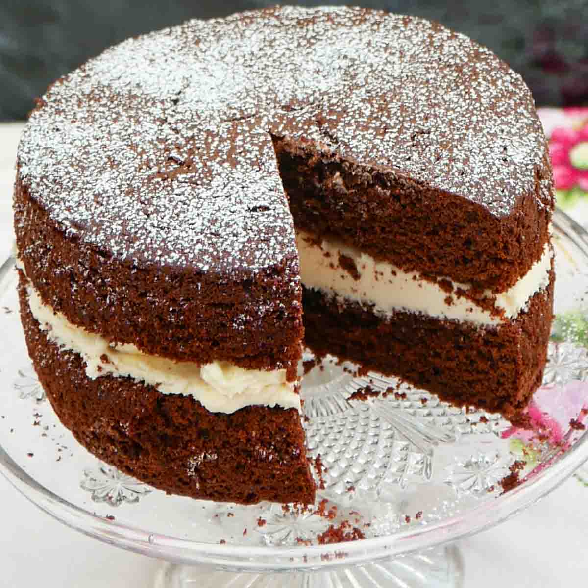 Everyday Chocolate Sponge Cake | Everyday Cooks