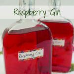 Two bottles of Raspberry Gin