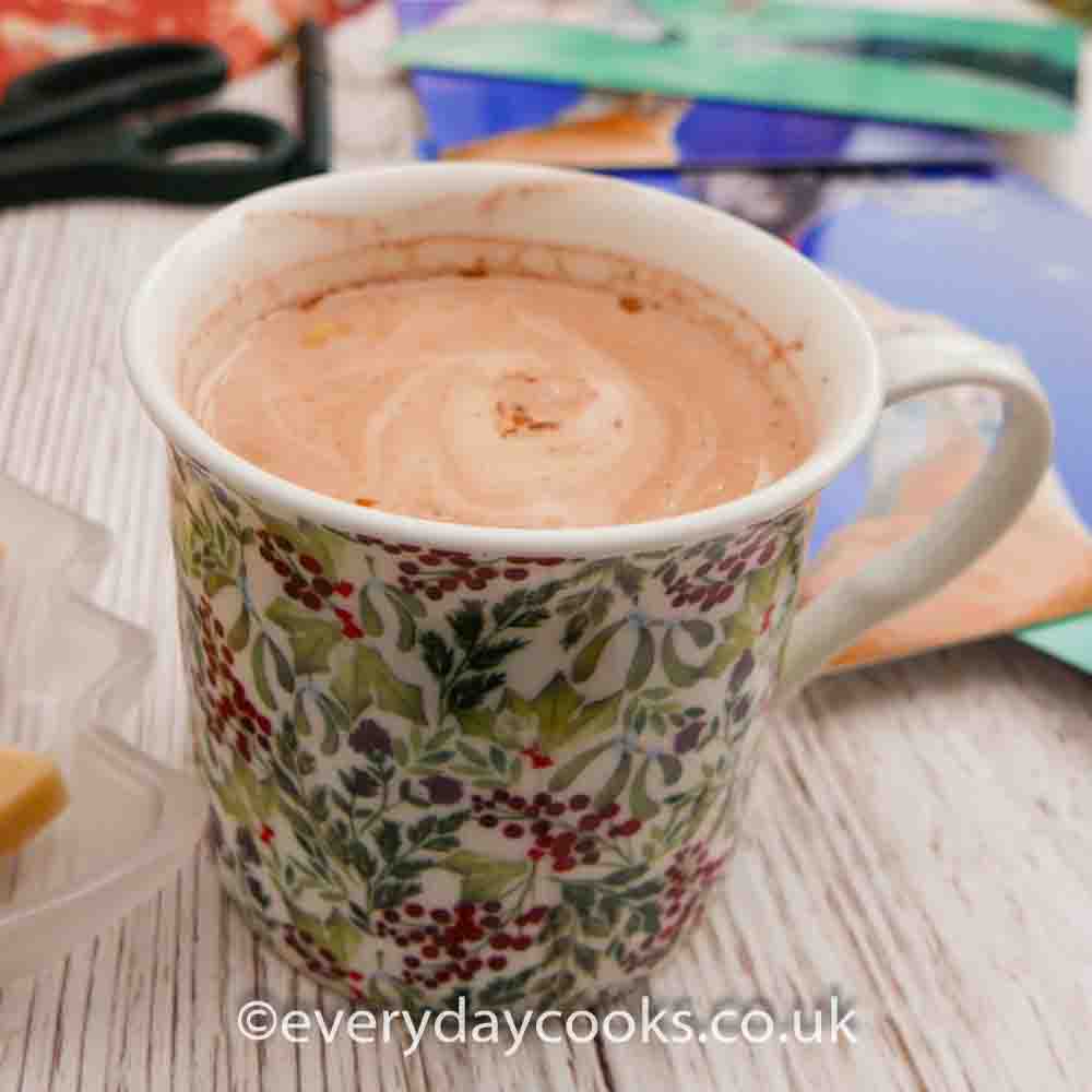 A mug of Spiced Hot Chocolate