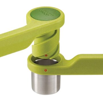 Green garlic press
