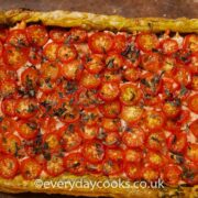 Salmon and Tomato Tart